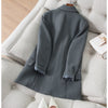 Suit Jacket For Women 2023 Spring Autumn Korean Style Casual Loose Black Suit Jacket Long Sleeve Double Breasted Blazer