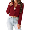 Suit Jacket Stylish Skin-touching Women Blazer Casual Women Elegant Short Blazer Workwear