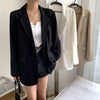 Suit Jacket Women Suit  2023 Clothing Solid Casual Blazers Elegant Autumn and Winter  DD208