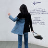 Suit Women Spring and Autumn Personality Irregular Denim Jacket Slim Small Suit Female Blazer OL Blazers NS1852