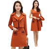 Suit female autumn Korean version of the small fragrance two-piece 2022 casual temperament dress female suit skirt