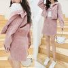 Suit skirt female 2022 spring and summer two-piece temperament goddess fan dress