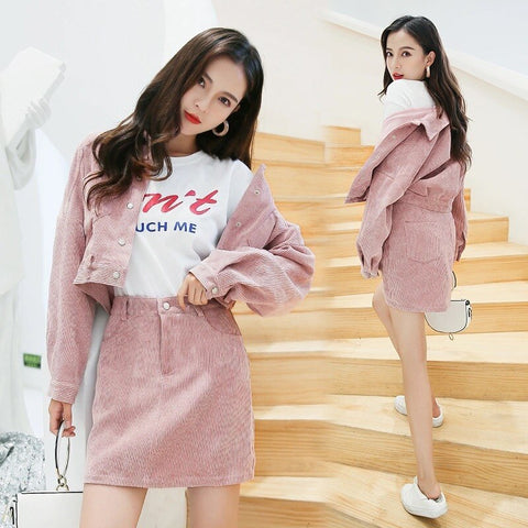 Suit skirt female 2022 spring and summer two-piece temperament goddess fan dress