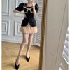 Suit skirt summer 2022 women's waist down suit top skirt temperament two piece set
