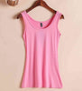 Summer 2022 fashion tank women tops tees sleeveless o-neck slim modal basic t shirt female vest camisole solid woman t-shirt