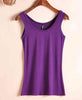 Summer 2022 fashion tank women tops tees sleeveless o-neck slim modal basic t shirt female vest camisole solid woman t-shirt
