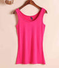 Summer 2022 fashion tank women tops tees sleeveless o-neck slim modal basic t shirt female vest camisole solid woman t-shirt