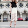 Summer 2022 White Chiffon Blouse Shirt Black Blouse Top Shirt Womens Neck Line Work Wear Slim Solid Sleeveless Tops Office Lady