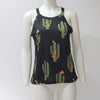 Summer 2022 Women Lady Camis Tops Cactus Pattern Printed Sleeveless Casual Tank Top Vest Female Camis Camisole Tee Lady Clothing