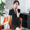 Summer 2022 professional women's skirt suit Casual  ladies pink jacket small suit Female Elegant Slim Skirt
