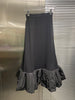 Summer 2022 ruffled flower bud skirt 0626