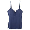 new summer Adjustable Strap Built In Bra tank tops women sexy strappy bralet sleeveless tank tops QS
