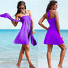 Summer Beach Dresses Casual Chest Wrapped Dress Backless Dress 12 Colors Hot Multy Way Removable Padding Convertible Beach Dress