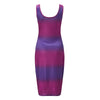 Summer Concise Elegant Dress Women's Sexy Vest Tank Dress Fit Slim Sleeveless Basic Midi Club Party Chic Dresses Vestido #t3p