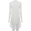 Summer Dress 2022 Women Casual Beach Short Dress Tassel Black White Mini Lace Dress Sexy Party Dresses Vestidos S-XL Vestido #0