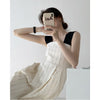 Summer Dress 2022 Women Stripe Strap Breathable Cotton Linen Pockets Beach Party Dresses Robe Femme Vestidos Plus Size