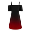 Summer Dress Women Cold Shoulder Dresses Short Sleeve Zipper Mini V-neck Bohemian Short Dress  Sexy Party Night Vestidos
