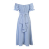 Summer Fairy Dress Women Short Butterfly Sleeve Solid Ruched Party High Split Long Maxi Dress Drawstring Sexy Vestidos Sundress