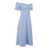 Summer Fairy Dress Women Short Butterfly Sleeve Solid Ruched Party High Split Long Maxi Dress Drawstring Sexy Vestidos Sundress