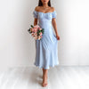 Summer Fairy Dress Women Short Butterfly Sleeve Solid Ruched Party High Split Long Maxi Dress Drawstring Sexy Vestidos Sundress