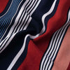 Summer  Chubby Women Plus Size Stripe Print Camis V-Neck Sleeveless Bandage Spaghetti Strap Dress