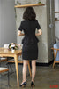 Summer Female Skirt Suits for Women Blazer and Jacket Sets Pink Office Ladies Work Wear Clothes
