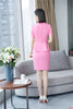 Summer Female Ladies Skirt Suits for Women Business Suits Pink Blazer and Jacket Sets Work Wear Office Uniform Styles