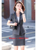 Summer Formal Female Skirt Suits for Women Business Suits Ladies Work Wear Grey Black Blazer and Jacket Sets OL Styles