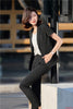 Summer Formal Female Skirt Suits for Women Business Suits Office Ladies Black Blazer and Jacket Sets Work Wear Uniform