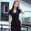 Summer Formal Ladies Blazers Women Jackets Short Sleeve Work Wear Clothes Office Uniform Designs