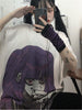 Summer Gothic Graphic T Shirt Women Harajuku Anime Print Tee Japan 2023 Goth Top Vintage Oversize Streetwear Alt Clothes
