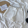 Summer Korean Sexy Short Set Women Casual Two Pieces Suit Backless V-neck Hanging Neck Vest + Irregular Shorts
