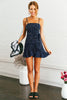 Summer Ladies Women Ruffle Beach Casual Party Dresses Club Short Mini Dress Ruched Sleeveless Sundress Ladies Summer Clothing