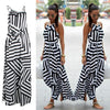 Summer Maxi Long Dress   Women Sexy Boho Striped Sleeveless Beach Style Strap Sundress Vestidos For Female Bigsweety