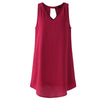 Summer Midi Dress 2022 New Fashion Sleeveless Tank Dress Cotton Sexy Hollow Beach Solid Plus Size Casual Loose Party Dresses