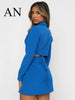 Summer Ol Suit Women's Sexy Small Suit Micro Split Bandage Skirt Formal Skirt Suits for Women  Office Clothes Women