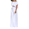 Summer Rompers Womens Jumpsuit 2022 Women Sexy Jumpsuits Clubwear Party Elegant Wide Leg Pant Body Femme 2 Piece Set Overalls