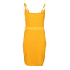 Summer Sexy Bandage Hollow Out Dress Women  Sleeveless Backless Bodycon Party Club Dress Mini Wrap Dress