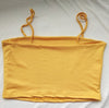 Summer Sexy Camis Women Crop Top Sleeveless Shirt Sexy Slim Lady Bralette Tops Strap Skinny Vest Camisole