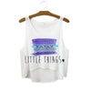 Summer Style HAKUNA MATATA Print Tank Top Women Fashion Loose White T shirts Harajuku Novelty Casual Workout Crop Tops F1037