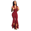 Summer Style Sexy Sleeveless Deep V Jumpsuit Women High Waist Flare Pants Overalls 4 Colors Solid Female Slim Fit Flare Jumpsuit