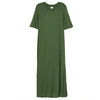 Summer T Shirt Dress Women Beach Boho Elegant Party Vintage Bodycon Casual Cotton Black Slit Midi Dresses Sundress Oversized