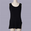 Summer Tank Top Women Sleeveless Side Split Long Vest Ladies White / Black Casual Shirt Women Tops NQ868218