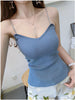 Summer Women Fashion Slim Knitting Tank Tops Camises Girls Knitted Basic Knitwear Camisole Sleeveless Sweater Tee shirts Camis