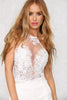 Summer Women Lace Crop Tops Elegant White / Black Backless Sexy Mesh Cami Spaghetti Strap Short Halter Beach Cropped Tank Top
