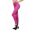 Summer Women Leggings High Waist Glowing Fitness Rainbow Reflective Laser Stripe Printing leggins Woman Pants workout Legging