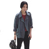 Summer Women Solid Color Cotton And Linen Jacket Blazer Femme 2022 Autumn Korean Loose Long Sleeve Casual Linen Suit coat f1197