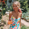 Summer Women Spaghetti Strap Backless Sexy  Boho Maxi Dress Evening Party Club Wear Beach Sundress