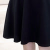 Summer Women's Dress 2022 Vestidos De Mujer Casual  Pure Color Off Shoulder Short Sleeve Knee Length Camisole Dress