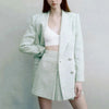Summer Women's Sets Blazers Suits Jackets Office Ladies Coats Button Pockets Outerwear Elegant Skinny Long Sleeves Casual Za TRF